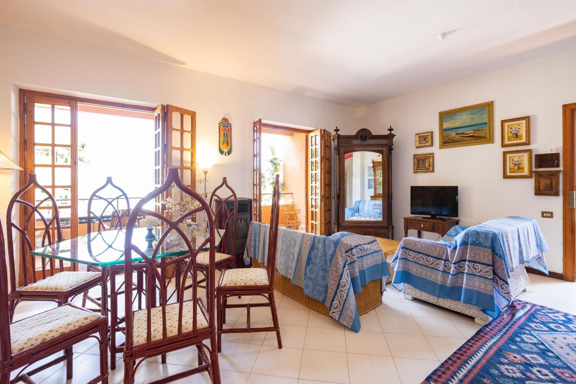 Villa Nel Verde Sul Mare, Mondello, Палермо Екстериор снимка